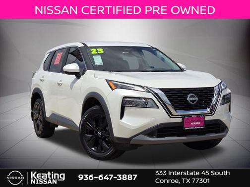 White 2023 Nissan Rogue SV
