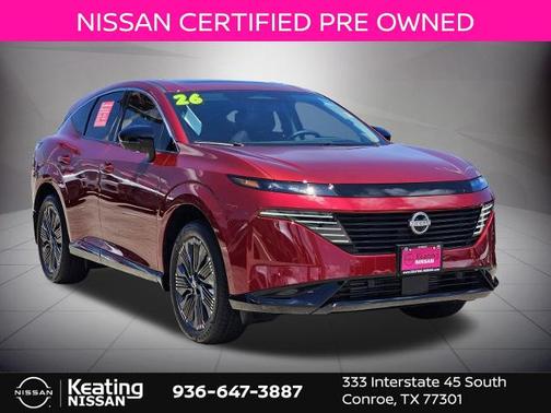 Scarlet Ember 2026 Nissan Murano Platinum