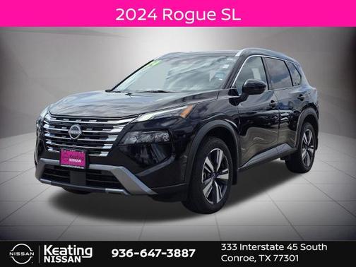 Black 2024 Nissan Rogue SL