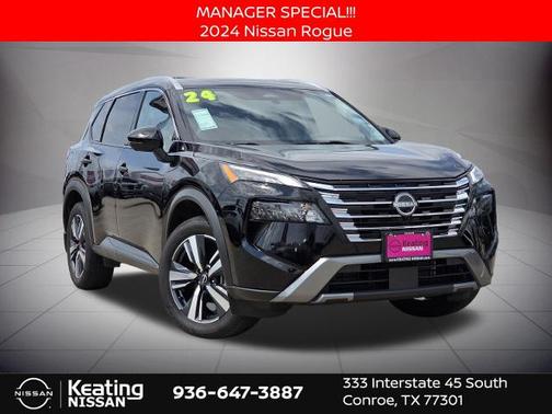 Black 2024 Nissan Rogue SL