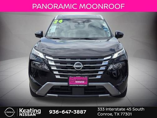 Black 2024 Nissan Rogue SL