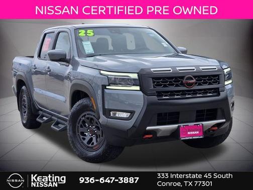 Boulder Gray Pearl 2025 Nissan Frontier PRO-X