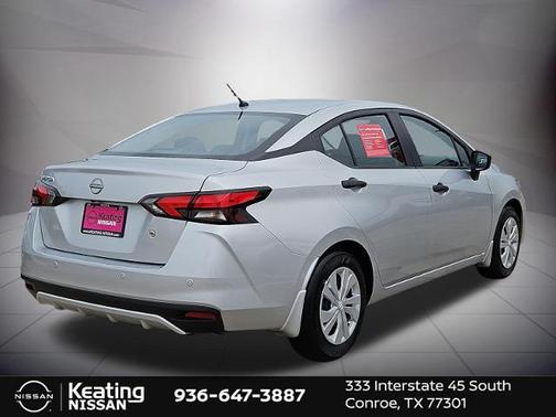 Brilliant Silver Metallic 2025 Nissan Versa 1.6 S