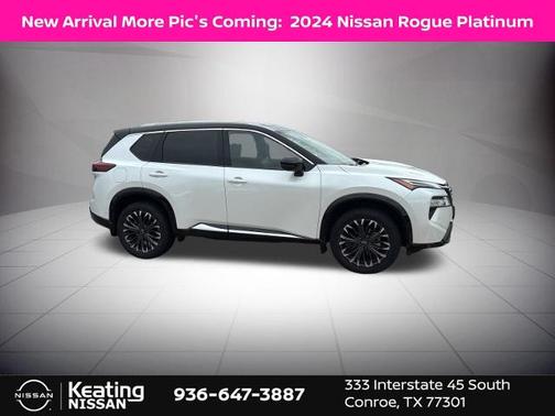 Wht Blk Roof 2024 Nissan Rogue Platinum
