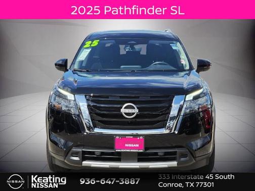 Super Black 2025 Nissan Pathfinder SL