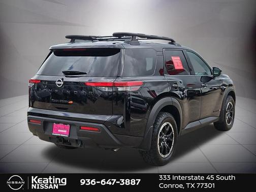 Black 2025 Nissan Pathfinder Rock Creek