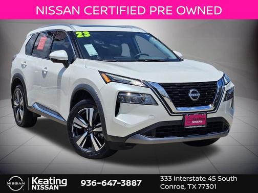 White 2023 Nissan Rogue SL