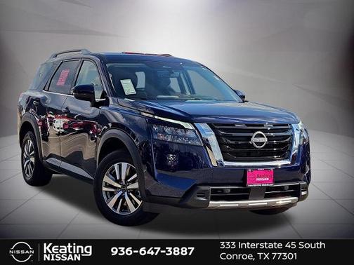 Deep Ocean Blue 2025 Nissan Pathfinder SL
