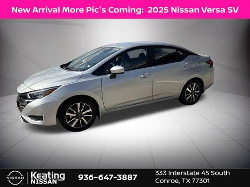 Brilliant Silver Metallic 2025 Nissan Versa 1.6 SV