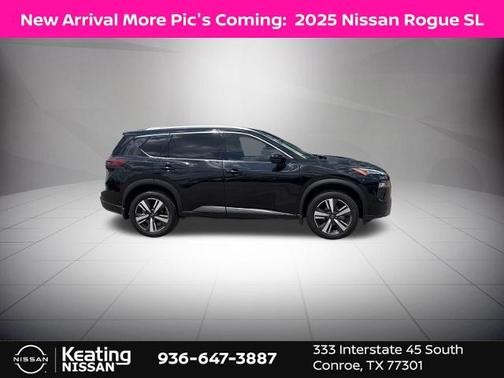 Black 2025 Nissan Rogue SL
