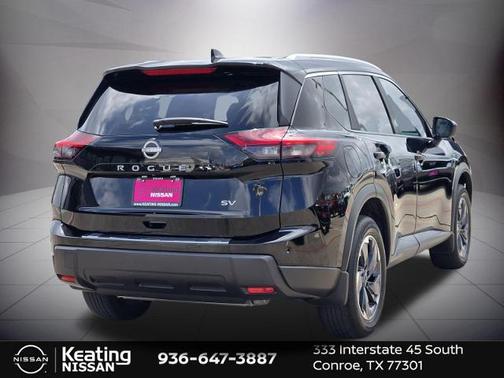 Black 2024 Nissan Rogue SV