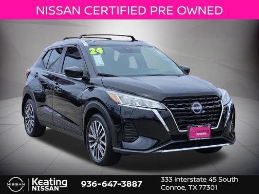 Super Black 2024 Nissan Kicks SV