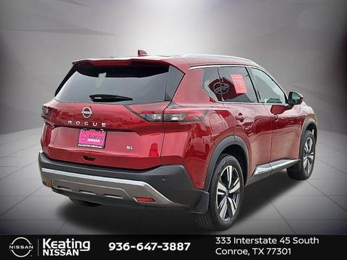 Scarlet Ember 2023 Nissan Rogue SL