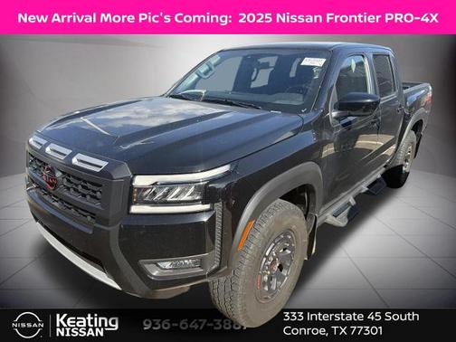 Super Black 2025 Nissan Frontier PRO-4X