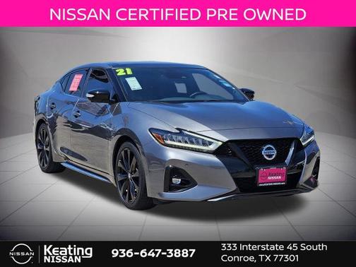 Gun Metallic 2021 Nissan Maxima SR