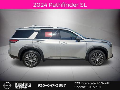 Brilliant Silver Metallic 2024 Nissan Pathfinder SL