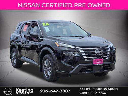 Black 2026 Nissan Rogue S