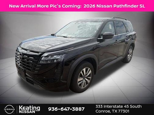 Black 2026 Nissan Pathfinder SL