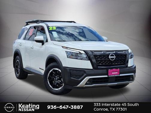 Glacier White 2023 Nissan Pathfinder Rock Creek