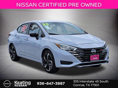 Gray Sky Pearl 2025 Nissan Versa 1.6 SR