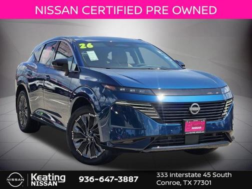 Aurora Blue Pearl 2026 Nissan Murano Platinum