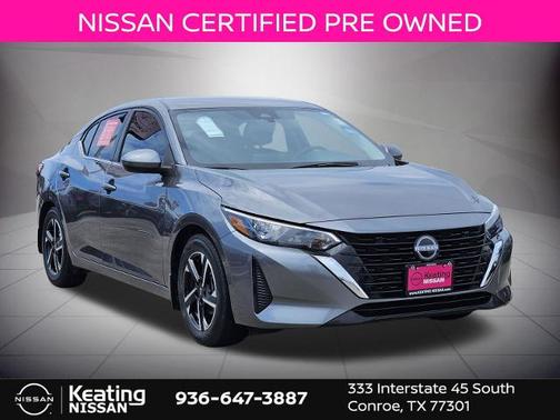 Gun Metallic 2024 Nissan Sentra SV