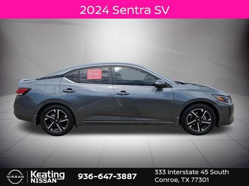 Gun Metallic 2024 Nissan Sentra SV