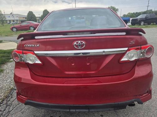 Red 2012 Toyota Corolla S
