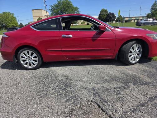 Red 2010 Honda Accord EX-L