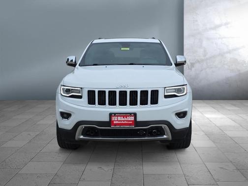 Bright White Clearcoat 2016 Jeep Grand Cherokee Limited