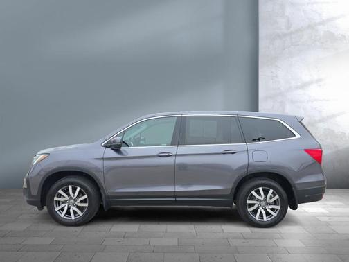 Gray 2021 Honda Pilot AWD EX-L