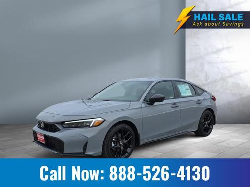 Urban Gray Pearl 2026 Honda Civic Hybrid Sport