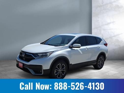 Platinum White Pearl 2022 Honda CR-V AWD EX-L