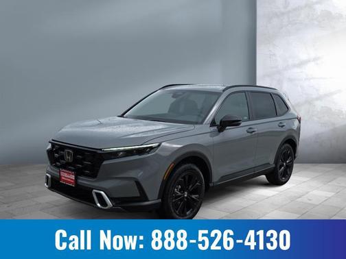 Gray 2026 Honda CR-V Hybrid Sport Touring AWD