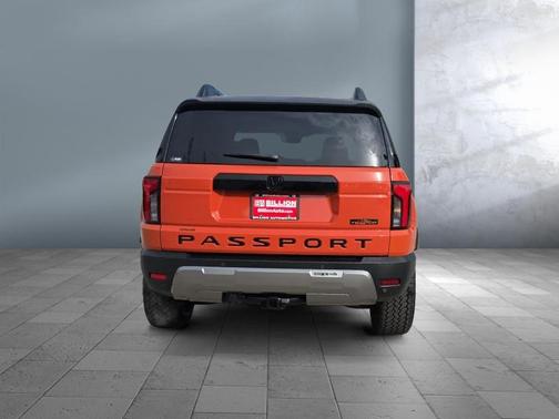 Sunset Orange 2026 Honda Passport AWD TrailSport Elite