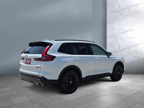 Platinum White Pearl 2026 Honda CR-V Hybrid Sport AWD