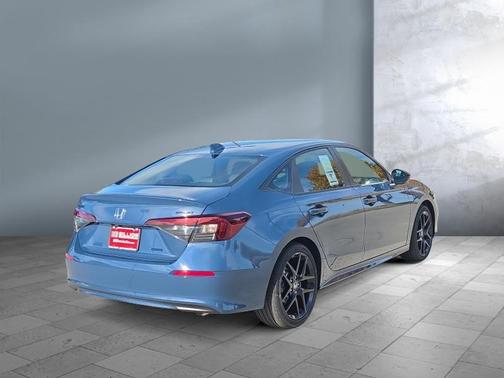 Blue Lagoon Pearl 2026 Honda Civic Hybrid Sport