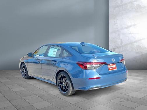 Blue Lagoon Pearl 2026 Honda Civic Hybrid Sport