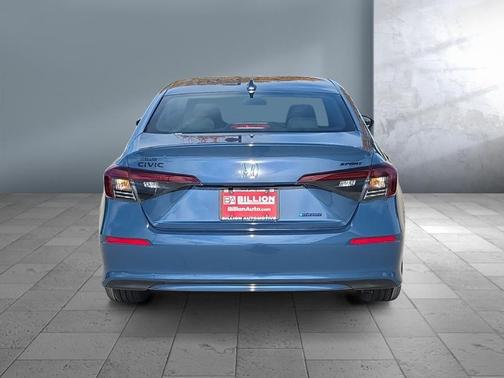 Blue Lagoon Pearl 2026 Honda Civic Hybrid Sport
