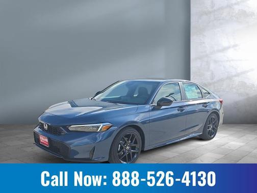 Blue Lagoon Pearl 2026 Honda Civic Hybrid Sport