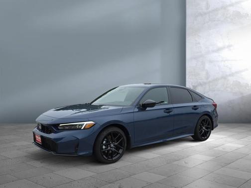 Blue Lagoon Pearl 2026 Honda Civic Hybrid Sport