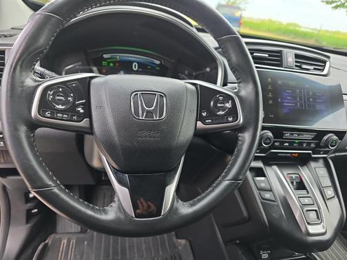 Gray 2022 Honda CR-V Hybrid EX-L