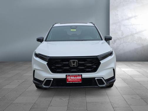 Platinum White Pearl 2024 Honda CR-V Hybrid Sport Touring AWD