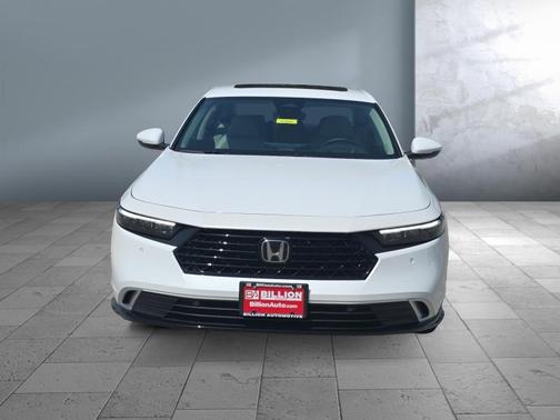 Platinum White Pearl 2026 Honda Accord Hybrid Touring