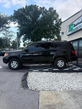 Black 2002 Toyota Sequoia Limited
