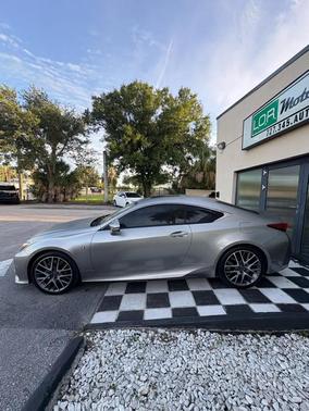 Nebula Gray Pearl 2017 Lexus RC 200t 2D Coupe