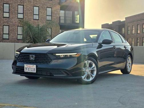 Black 2023 Honda Accord LX
