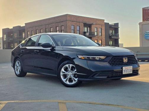 Black 2023 Honda Accord LX
