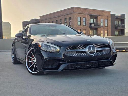 Black 2017 Mercedes-Benz SL 550 Base