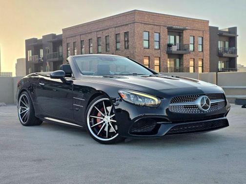 Black 2017 Mercedes-Benz SL 550 Base